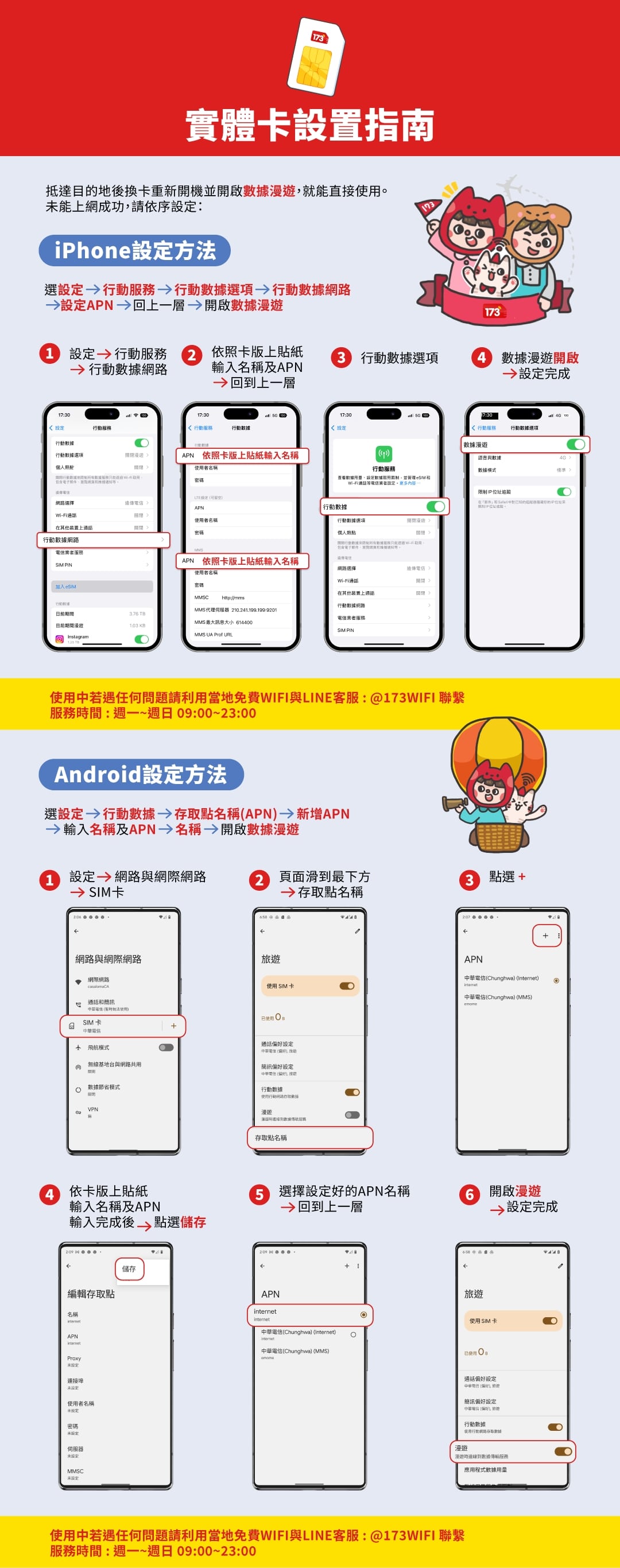 實體卡設置指南
